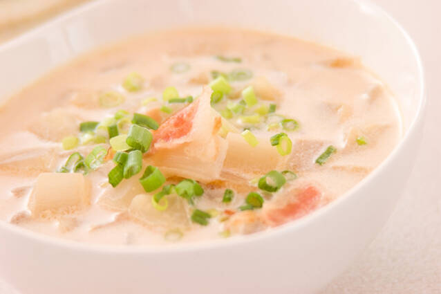 根菜のミルクみそ汁