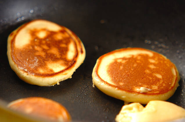 ホットケーキサンドの作り方の手順2