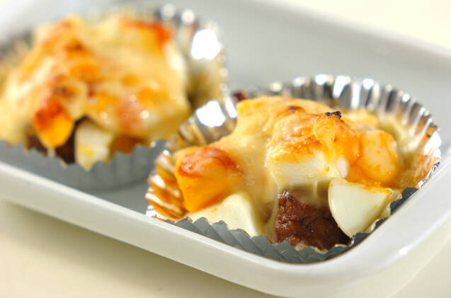 ミートボールのチーズ焼きの作り方の手順2