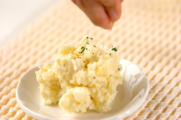 ポテトだけのポテトサラダの作り方の手順3