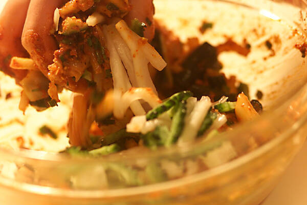 まぜまぜキムチの作り方の手順3