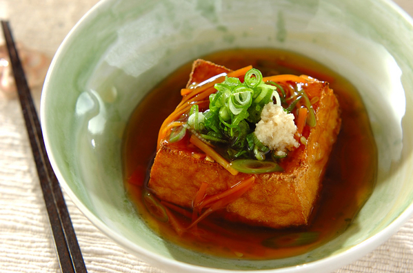 厚揚げの野菜あんかけ