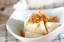 大和芋の納豆ダレ