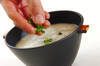 里芋の白みそポタージュの作り方の手順3