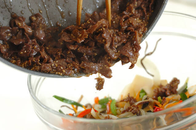 チャプチェの作り方の手順5