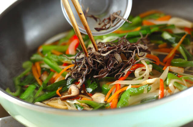 チャプチェの作り方の手順4