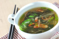 ベーコンと大根のスープ