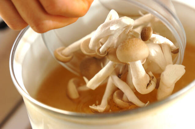 ニンジンとシメジのサラダの作り方の手順6