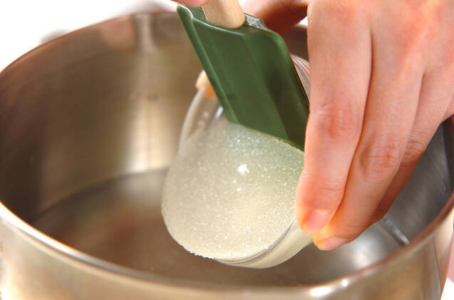 ナタデココ入りアンニンの作り方の手順3