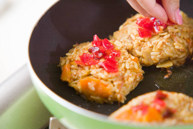 ご飯のお焼きの作り方の手順4