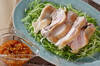鶏もも肉の簡単茹で鶏 ネギダレでマンネリ防止 やみつきになる味の作り方の手順