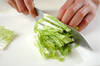 白菜のユズポン和えの作り方の手順1