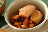 里芋とタコの煮物の作り方の手順