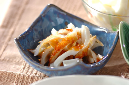 ちくわとザーサイの和え物