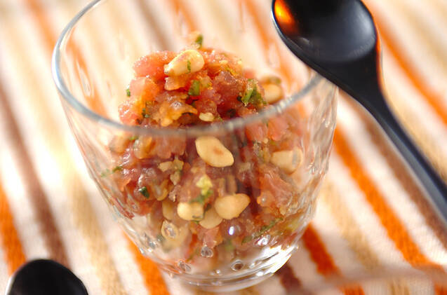 マグロのタルタル