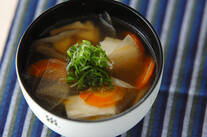 野菜をたっぷり味わう けんちん汁