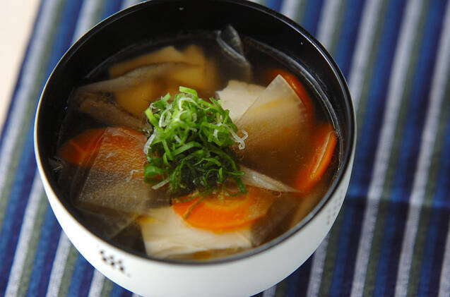 野菜をたっぷり味わう けんちん汁