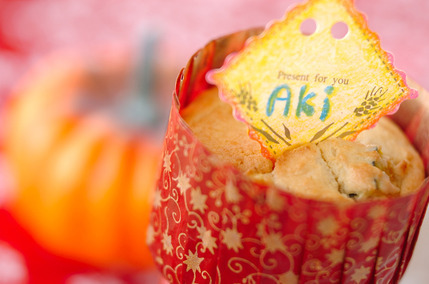 パンプキンおからマフィン