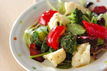 ベビーリーフのサラダ