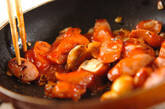 ソーセージのチリ炒めの作り方5