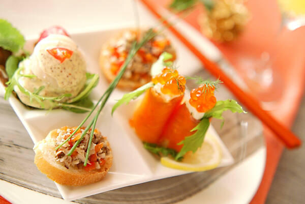 ふたりの前菜3種