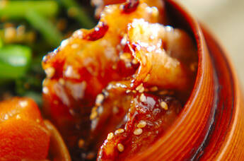 豚肉の甘酢焼き