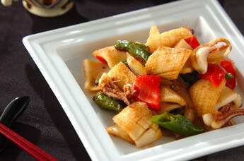 イカの照り焼き