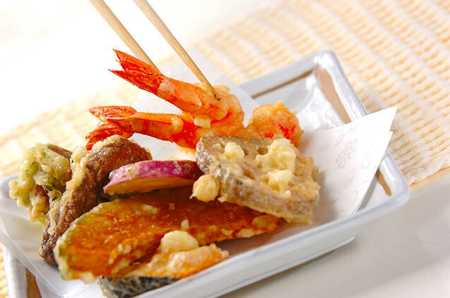 天ぷら盛り合わせの作り方の手順10