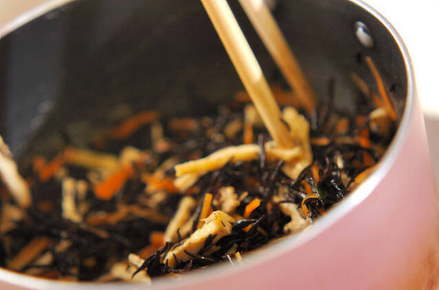 ヒジキと大豆の煮物の作り方の手順6