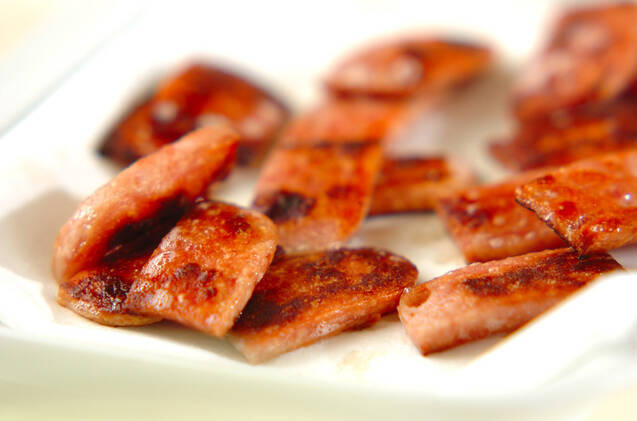 カリカリポークのサラダの作り方の手順2