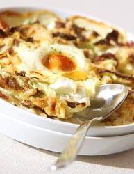 春キャベツのクリームオーブン焼き