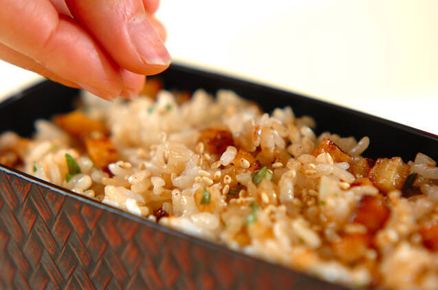 ちくわの蒲焼き混ぜご飯の作り方の手順2