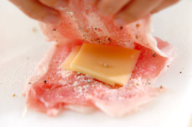 チーズカツライスバーガーの作り方の手順6