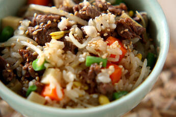 モヤシの炊き込みご飯