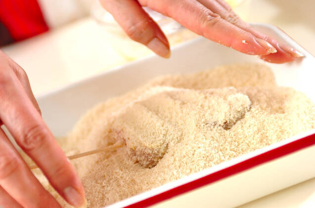 串カツの作り方の手順3