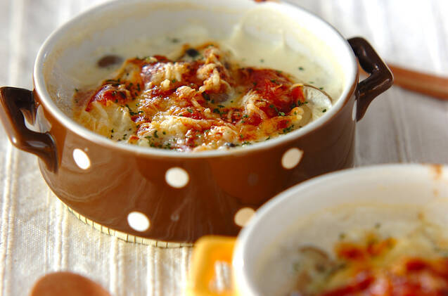 ジャガイモのミートグラタン