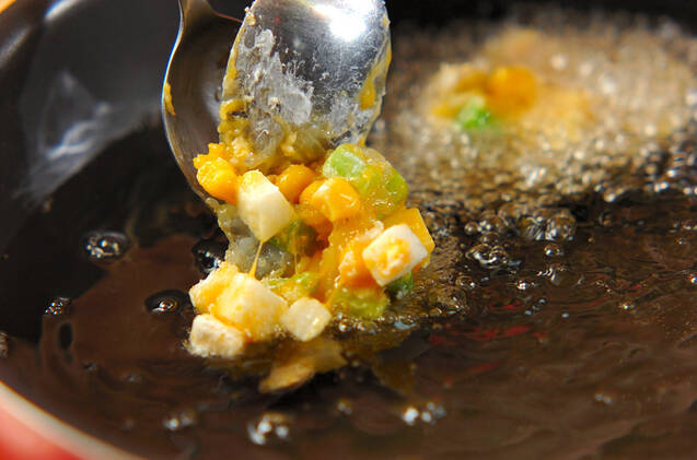 エビの落とし揚げの作り方の手順8