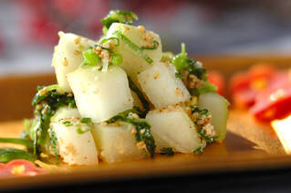 混ぜるだけで一品完成！やみつき大根のナムル