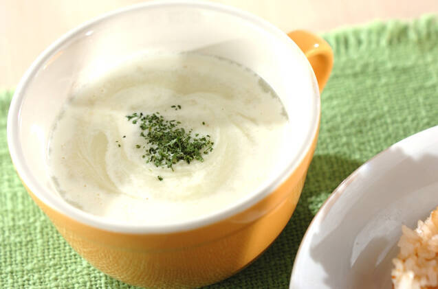 濃厚サツマイモのポタージュスープ