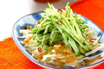 キュウリの中華味