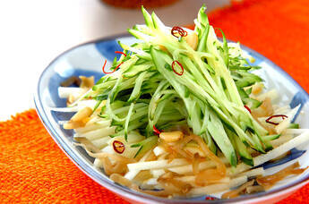 キュウリの中華味