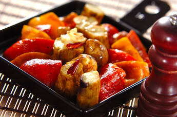 焼き野菜のガーリック風味