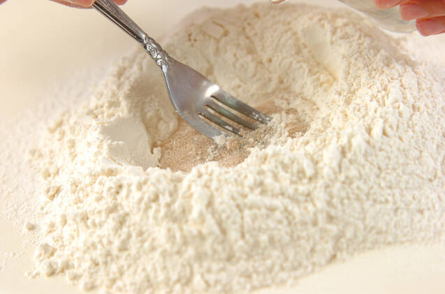 ハーフ＆ハーフピザの作り方の手順6