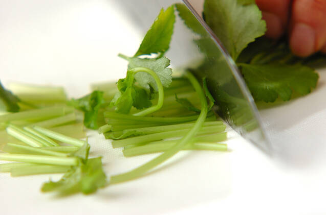 あんかけ湯葉丼の作り方の手順1