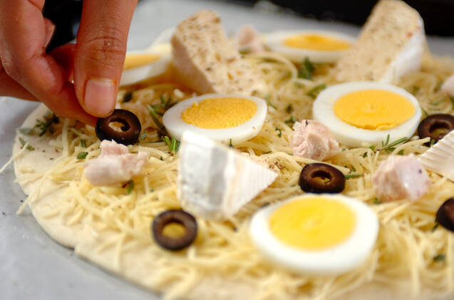 Present　Pizzaの作り方の手順9