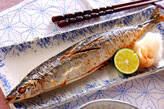 サンマの塩焼き