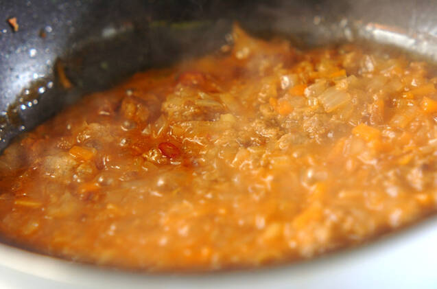 ドライカレーの作り方の手順3