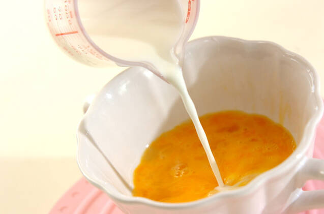 朝食にぴったり♪バナナdeパンプディングの作り方の手順2