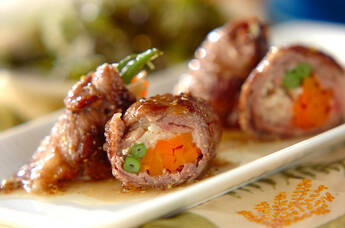 牛肉巻きマリネ