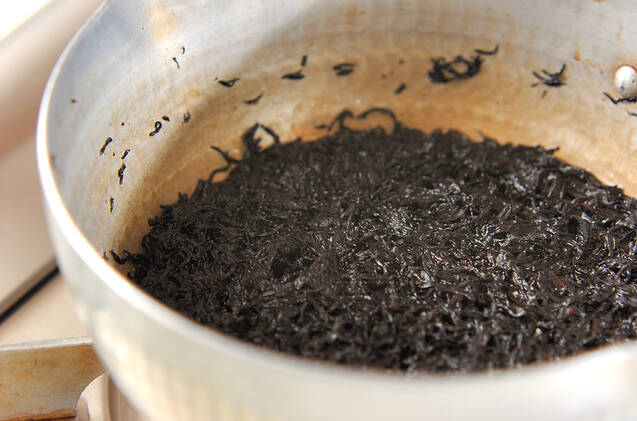 芽ヒジキ入りハンバーグの作り方の手順1